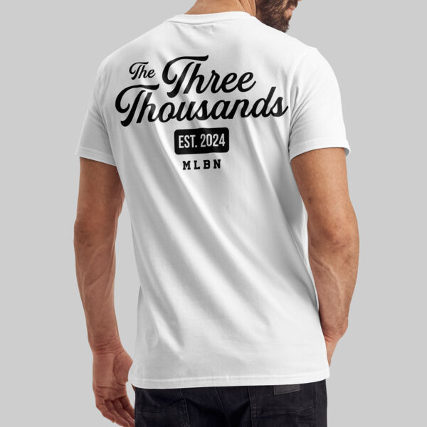 The Three Thousands Old School Tee  Thumbnail
